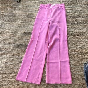 Elegant Pink Women's Pantsuit